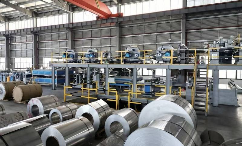 ACM composite panel lamination line